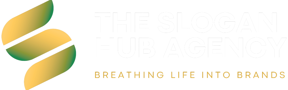 The slogan hub agency logo